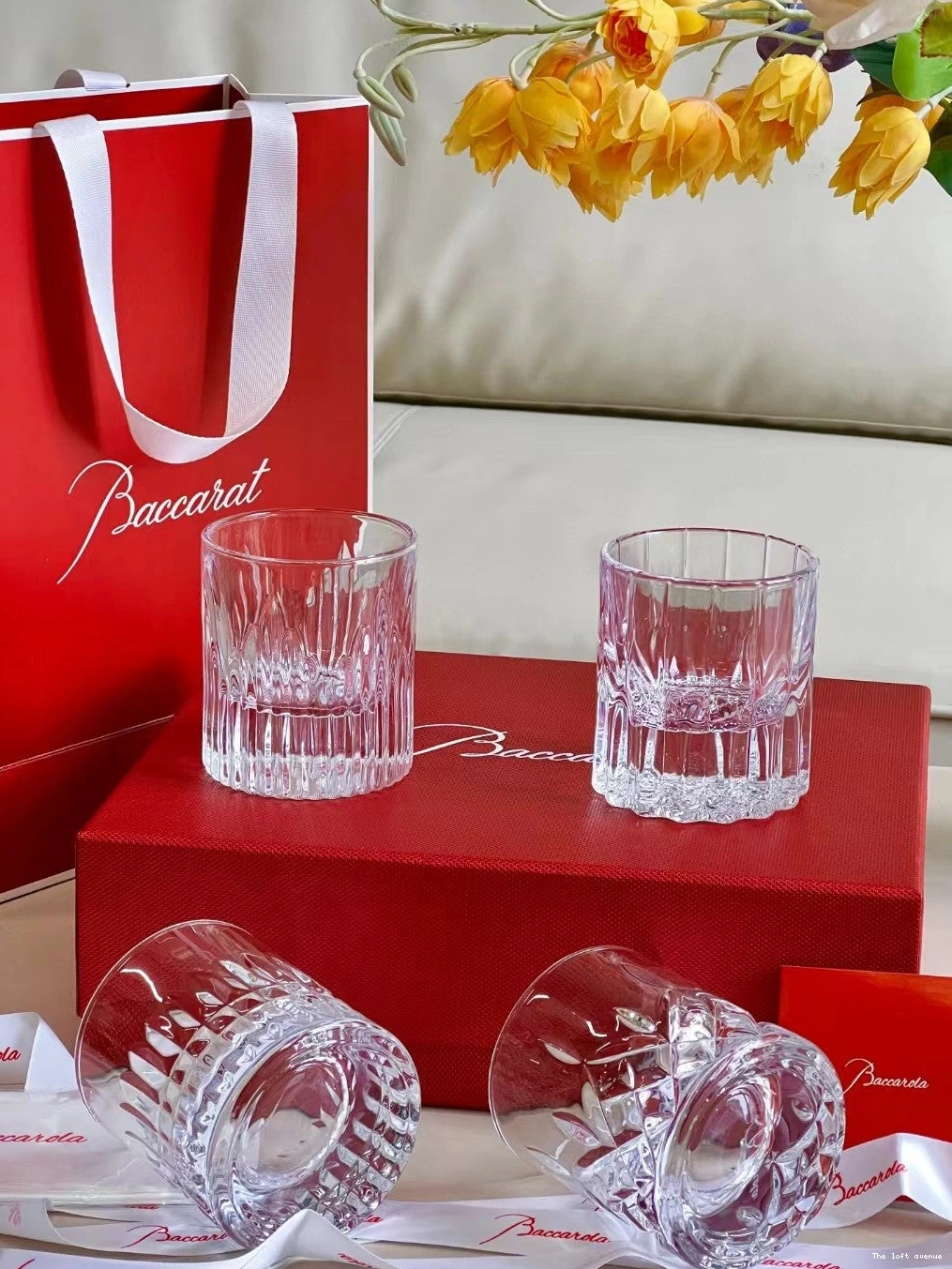 CUPS SET GLASSWARE BACCAROLA 0809